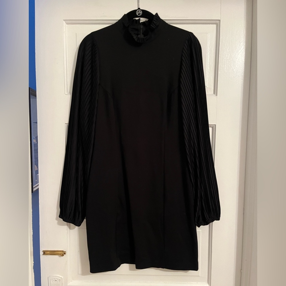 DREW Black Ansel Sheath Dress Size Medium - Picture 6 of 12